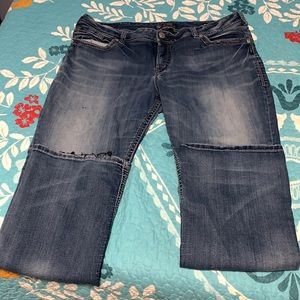 Silver Jeans. Suki size 20